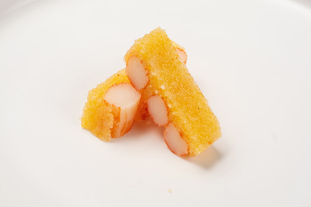 海之幸華昌食品(KASHOSEAFOOD)——調理魚卵(帶松葉蟹風味棒)Seasoned fish paste sticks(Crab flovor) with capelin roe cake