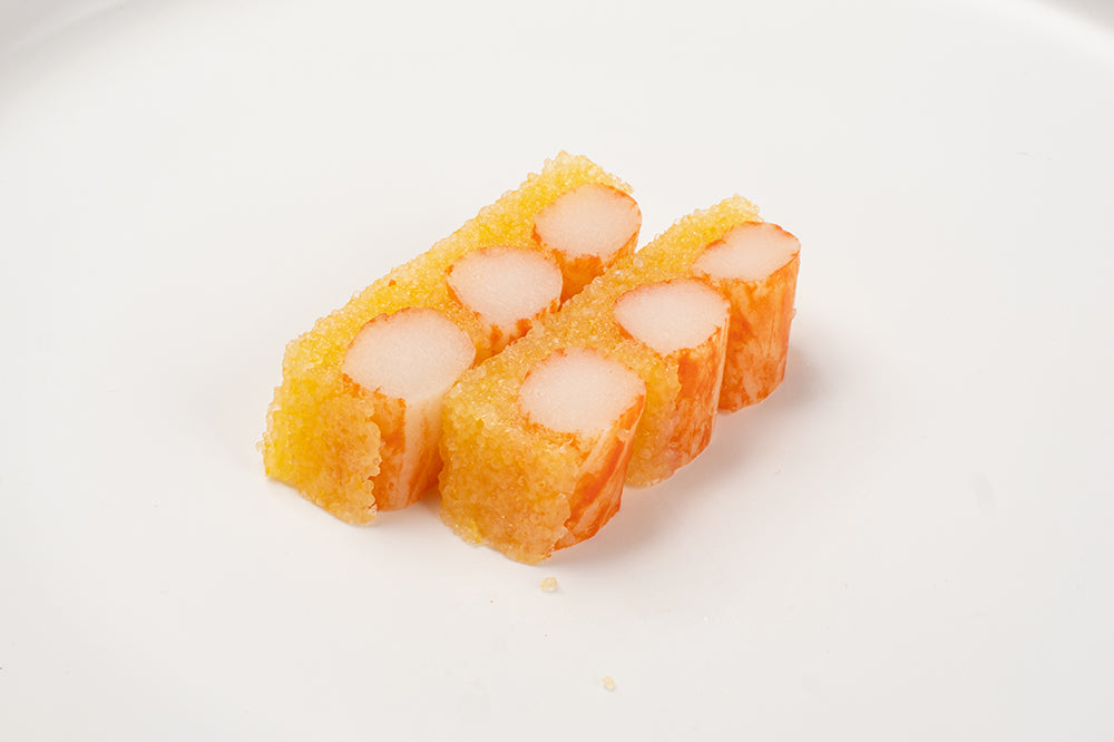 海之幸華昌食品(KASHOSEAFOOD)——調理魚卵(帶松葉蟹風味棒)Seasoned fish paste sticks(Crab flovor) with capelin roe cake